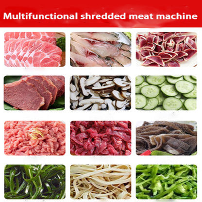 Commercial Stainless Steel Double Knife Meat Slicer