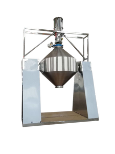 Dry Powder Mixer With Forced Mixing
