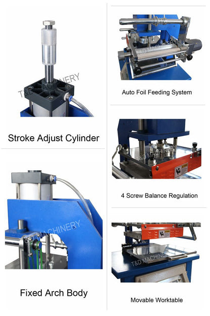 Pneumatic Hot Foil Stamping Machine