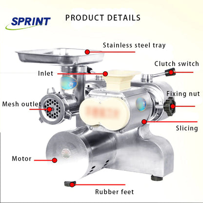 Dual-purpose Sausage Grinder And Food Slicer