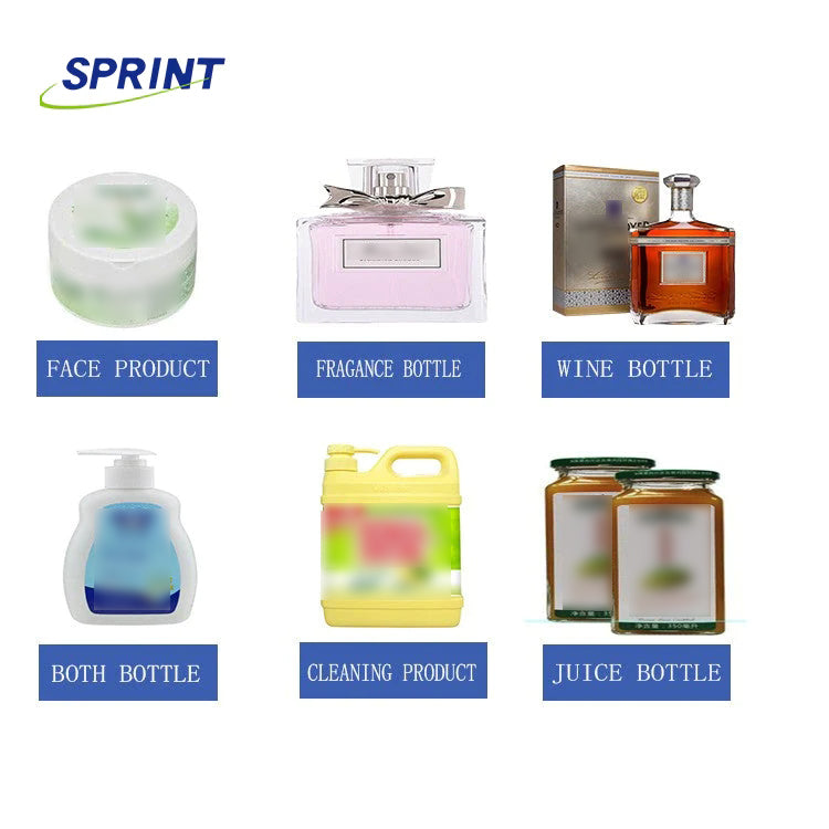 Semi-auto Double-side Flat Labeling Machine