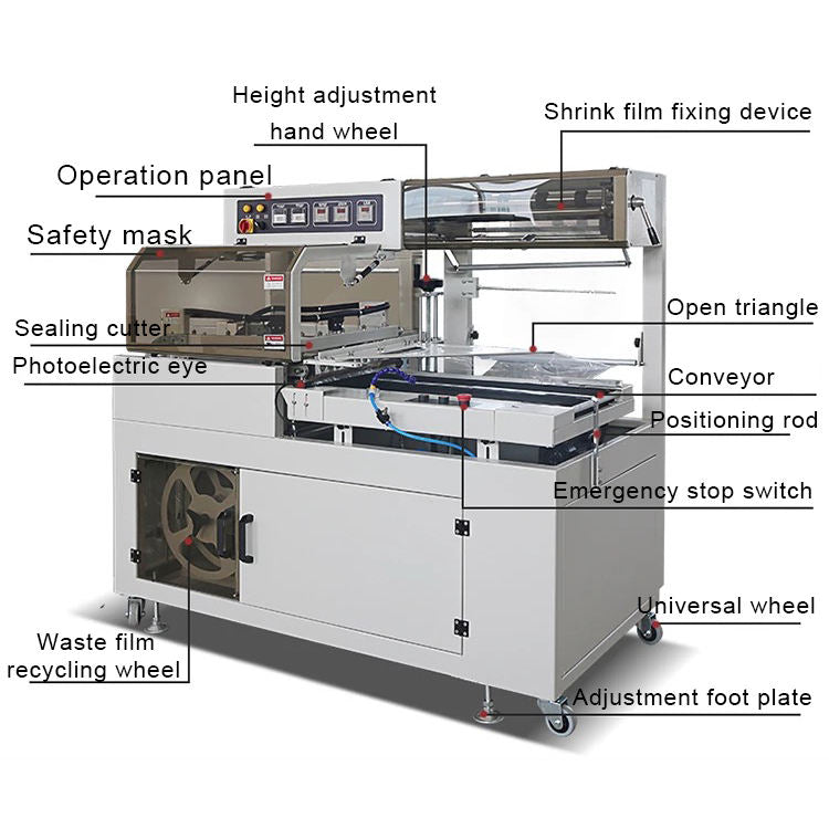 heat shrink packaging machine, automatic reel packaging machine
