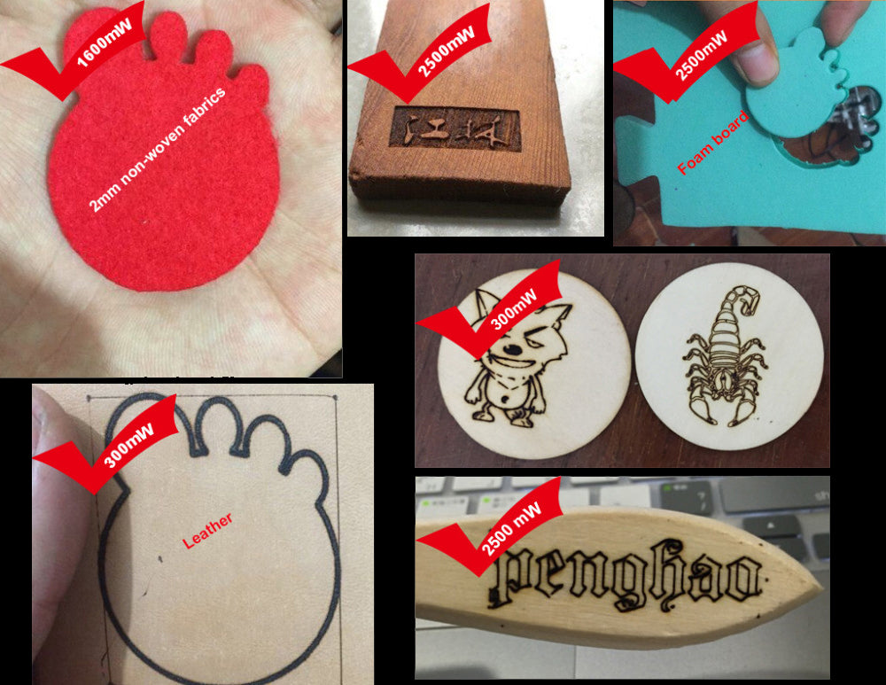 Mini Small Desktop Laser Engraver for Paper, Wood