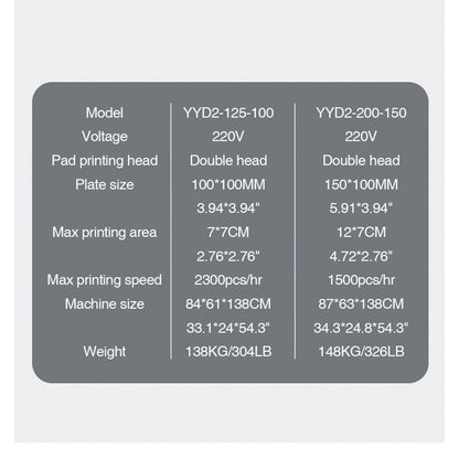 Pad Printing Machine Single Color