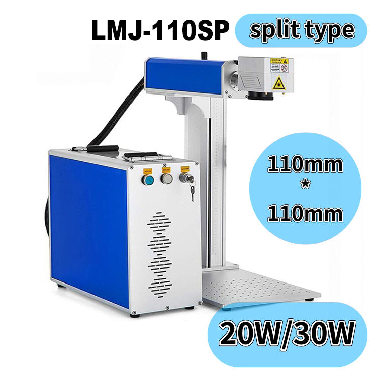 Split Fiber Laser Marking Machine For Metal And Wood