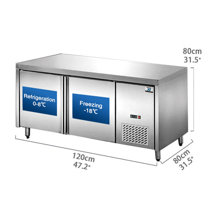 Commercial Stainless Steel Countertop Refrigerator
