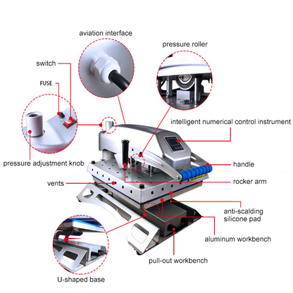 T-shirt Printing Machine 40*50cm