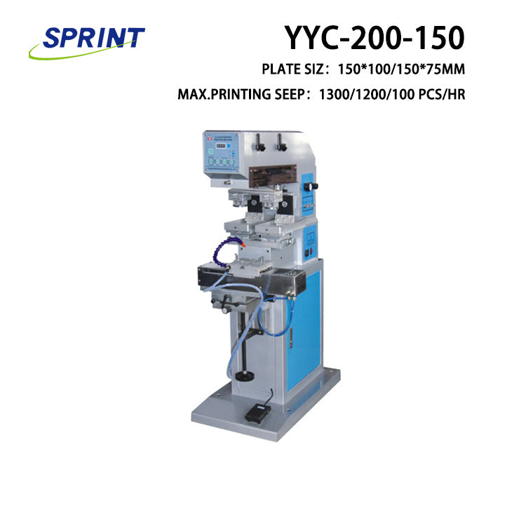Automatic 2 Color Pad Printing Machine