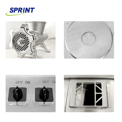Vertical electric meat grinder multi-function