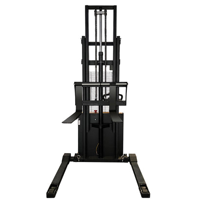 Stacker,118" High Fully Powered with 4400lbs Cap