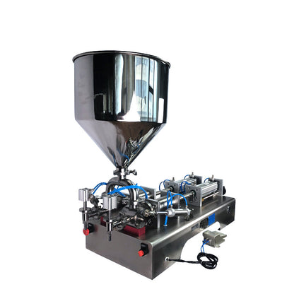 DFF6 2 Heads Pneumatic Paste and Hand Sanitizer Liquid Filling Machine