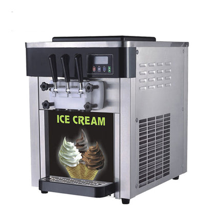 Commercial Soft Ice Cream Maker With Refrigerant