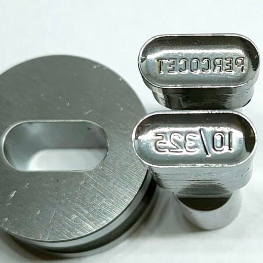 PERCOCET 10/325 3D shaped mold die for tablet press machine