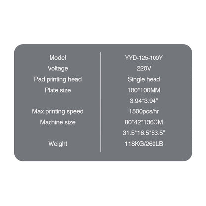 Printing Pad Machine