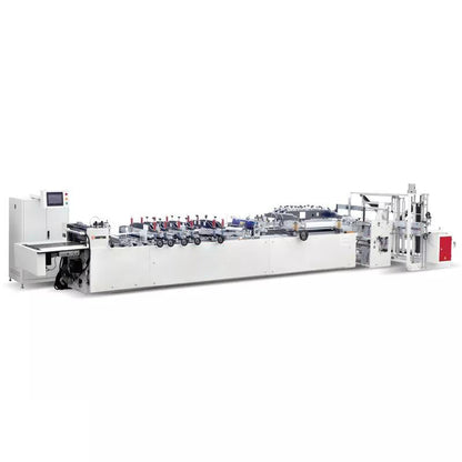 Automatic Standing Pouch Zipper Paper Pouch Making Machine